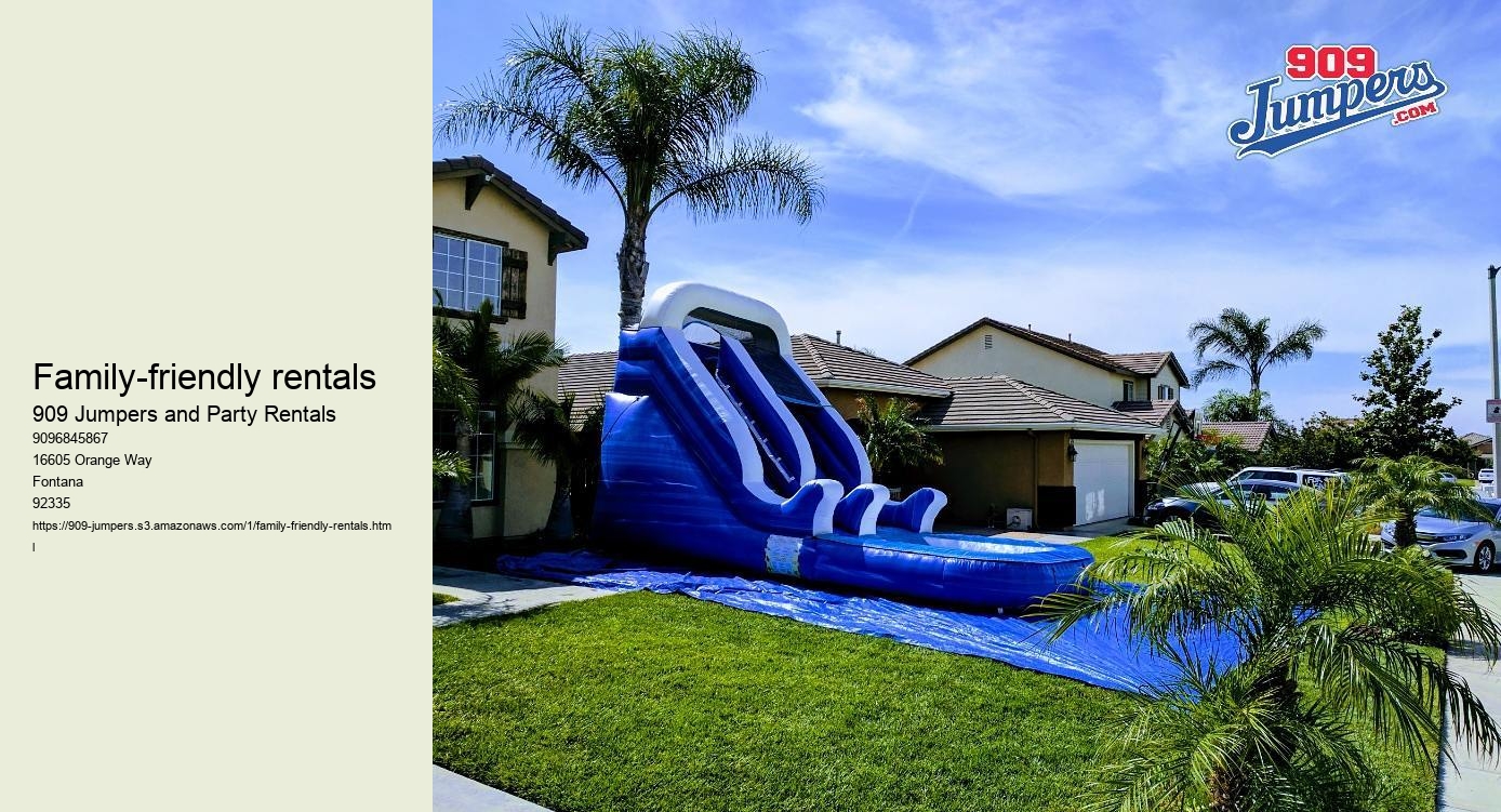 Family-friendly rentals